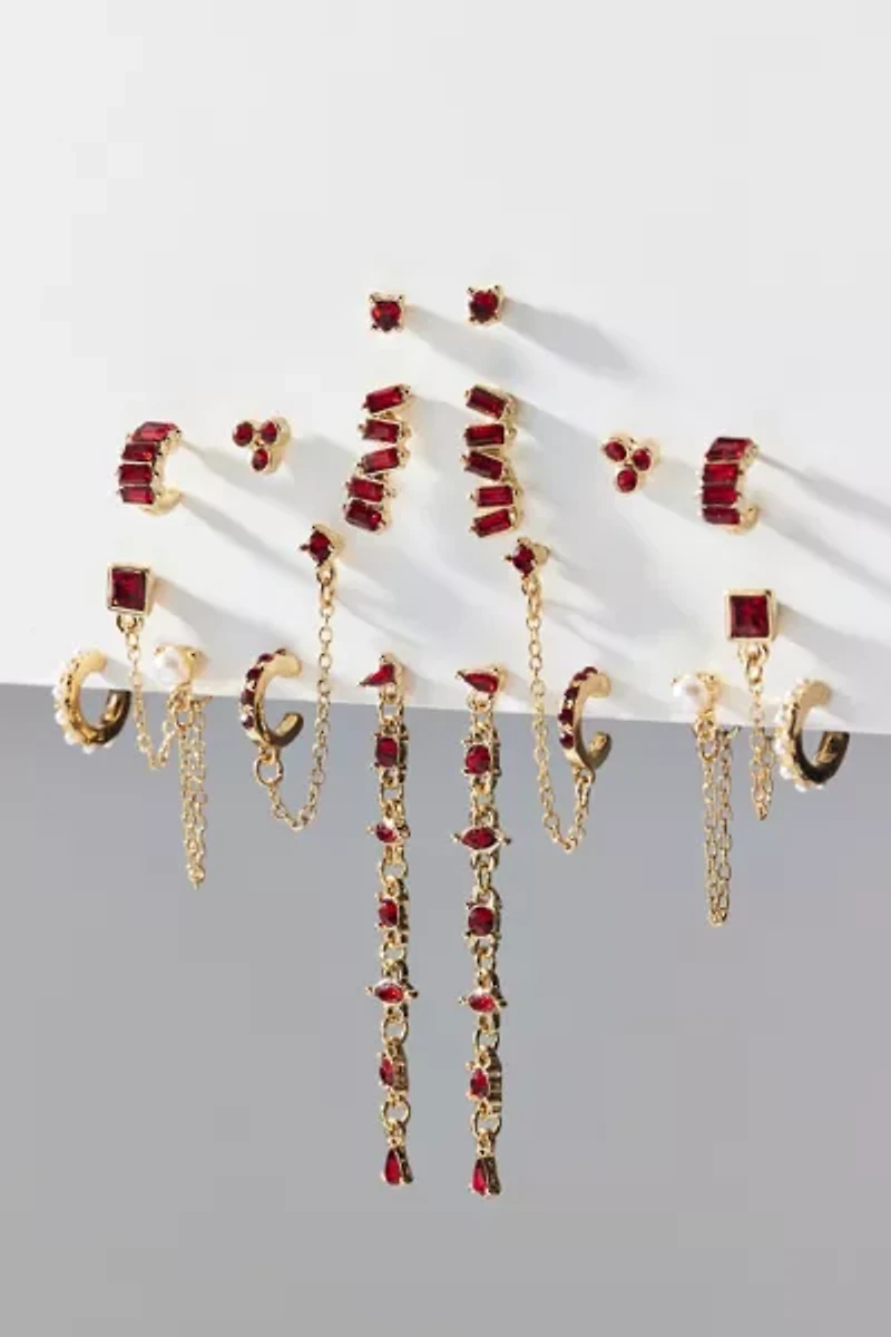 Camilla Rhinestone Earring Set