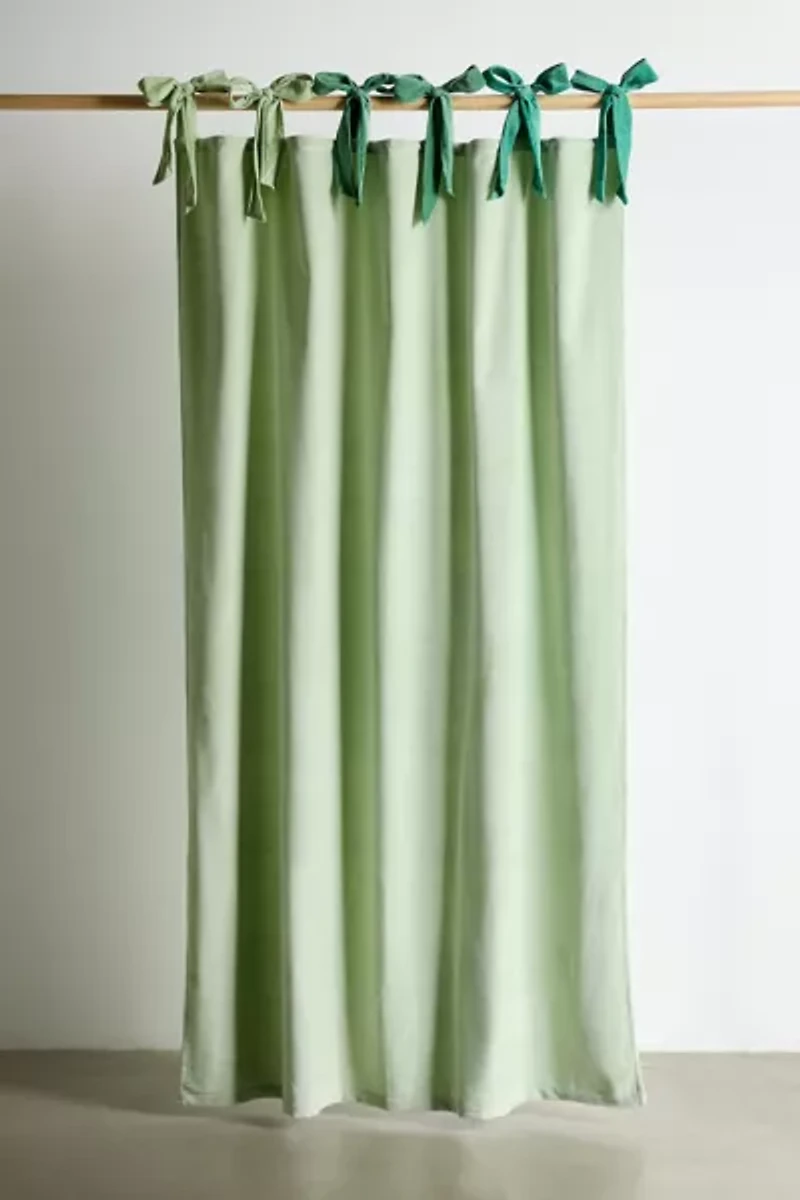 Velvet Tie Blackout Window Panel
