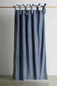 Velvet Tie Window Panel