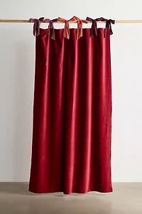 Velvet Tie Window Panel