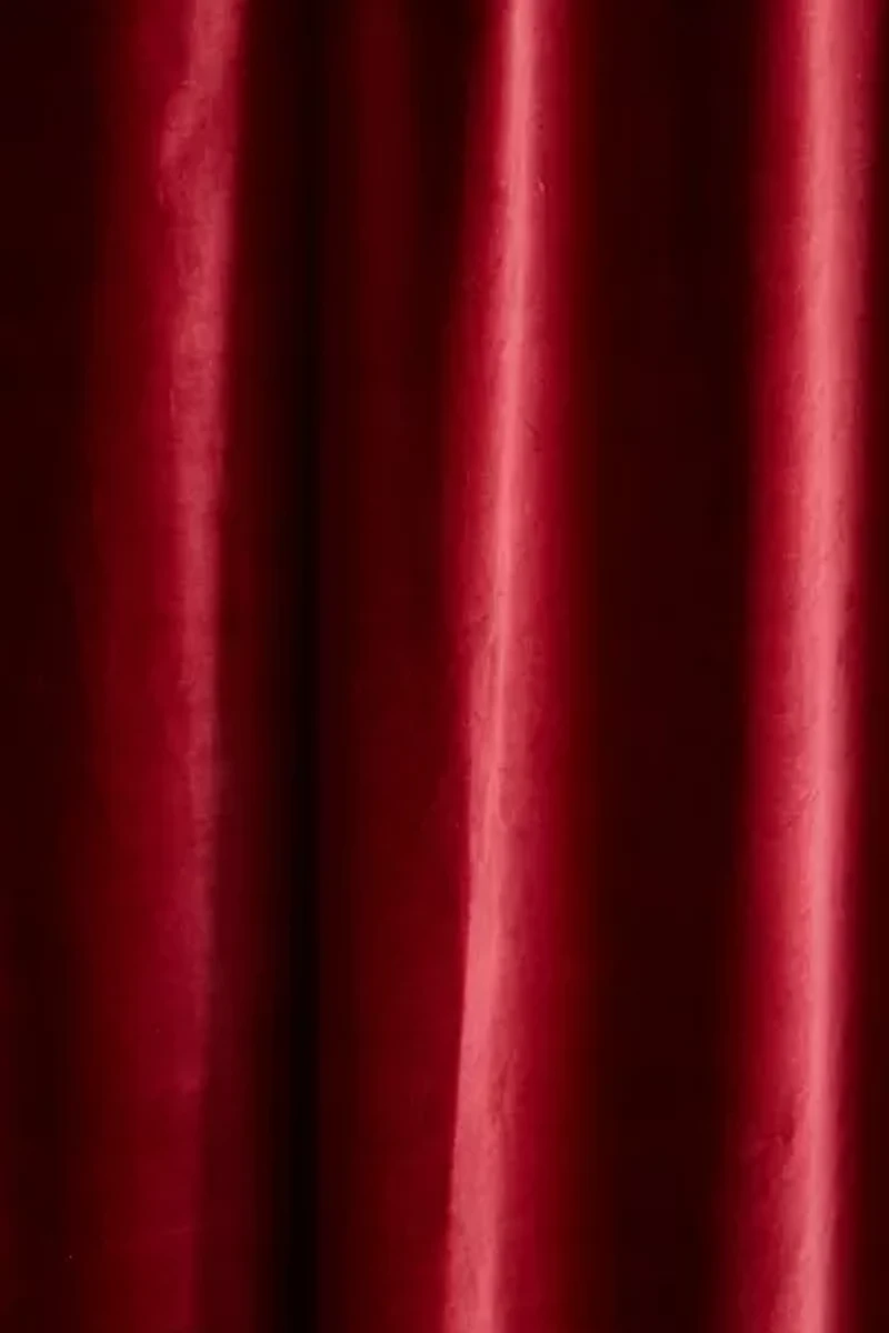Velvet Tie Window Panel