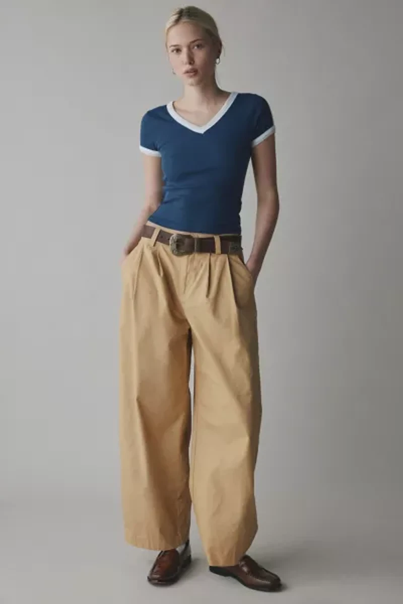 BDG Too Perfect V Neck Tee