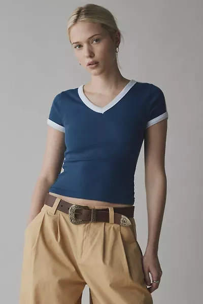 BDG Too Perfect V Neck Tee