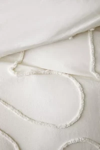 Wiggle Tufted Duvet Cover