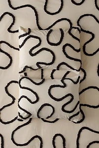 Wiggle Tufted Sham Set