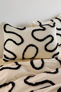 Wiggle Tufted Sham Set