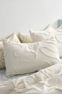 Wiggle Tufted Sham Set