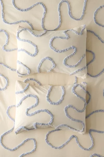Wiggle Tufted Sham Set