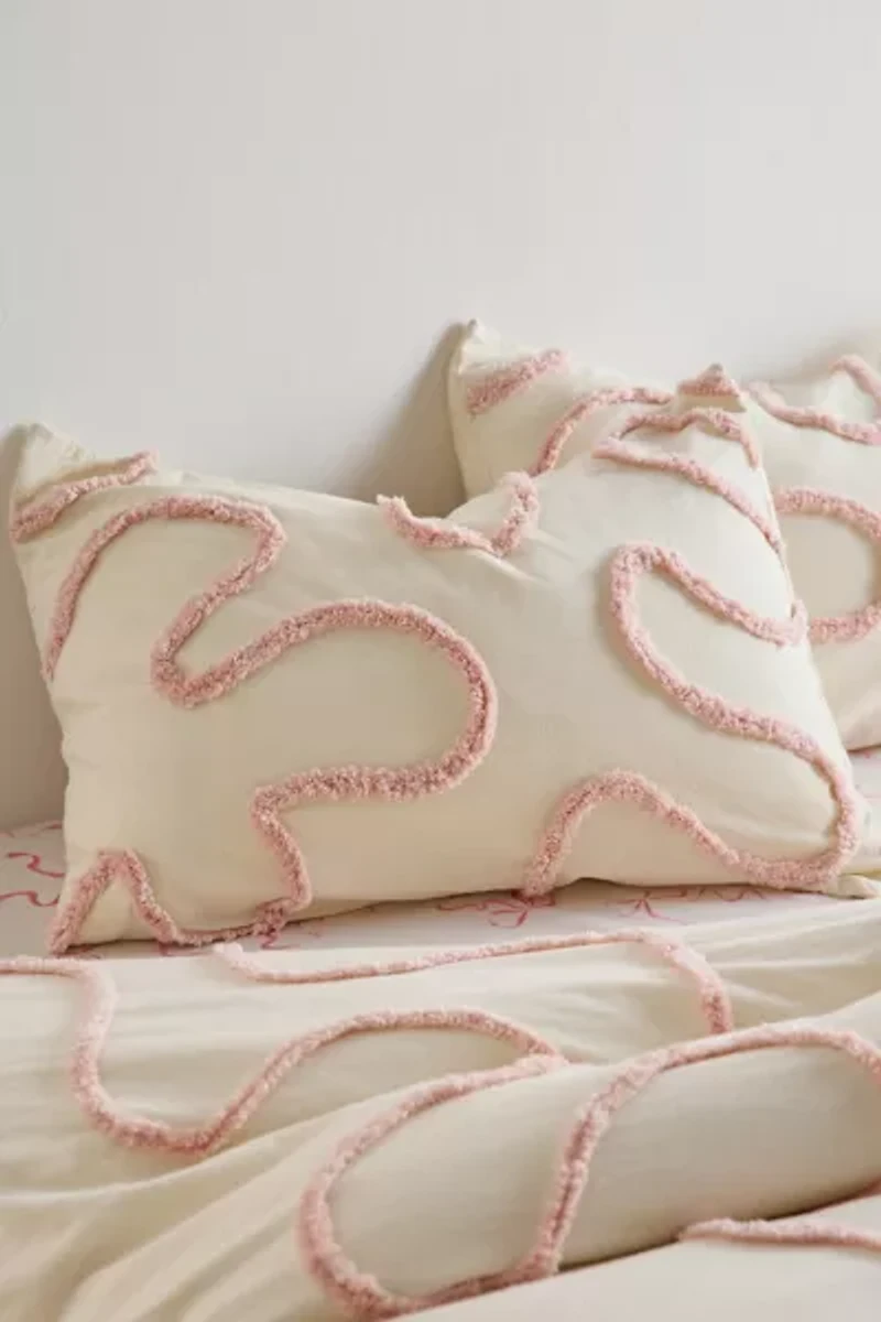 Wiggle Tufted Sham Set