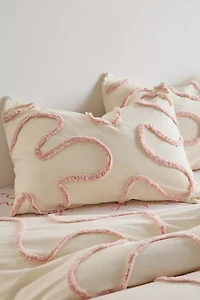 Wiggle Tufted Sham Set