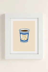 Chromoeye Everything Is Going To Be Okay Art Print