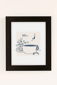 Sabina Fenn Illustration Coffee Diver Art Print