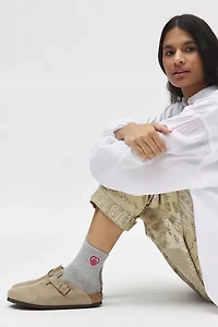 Icon Quarter Ribbed Crew Sock