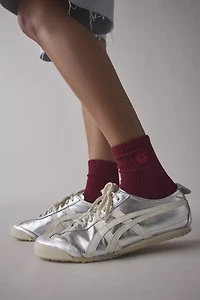 Icon Embroidered Quarter Crew Sock