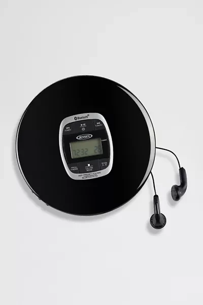 Jensen Bluetooth Anti-skip Portable CD Player
