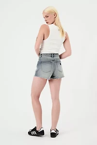 Abrand High Relaxed Denim Short