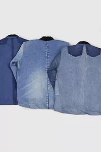 Reworked Denim Workwear Jacket