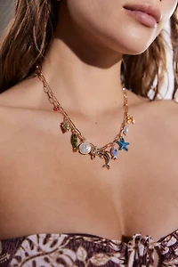 Ortley Beach Charm Necklace