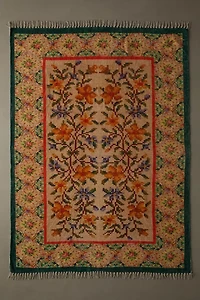 Evelyn Needlepoint Digital Printed Rug