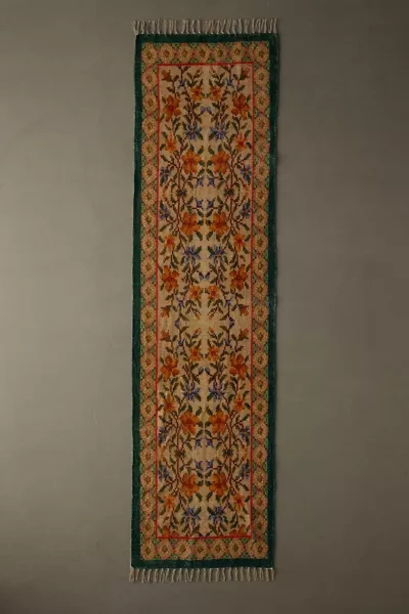 Evelyn Needlepoint Digital Printed Rug