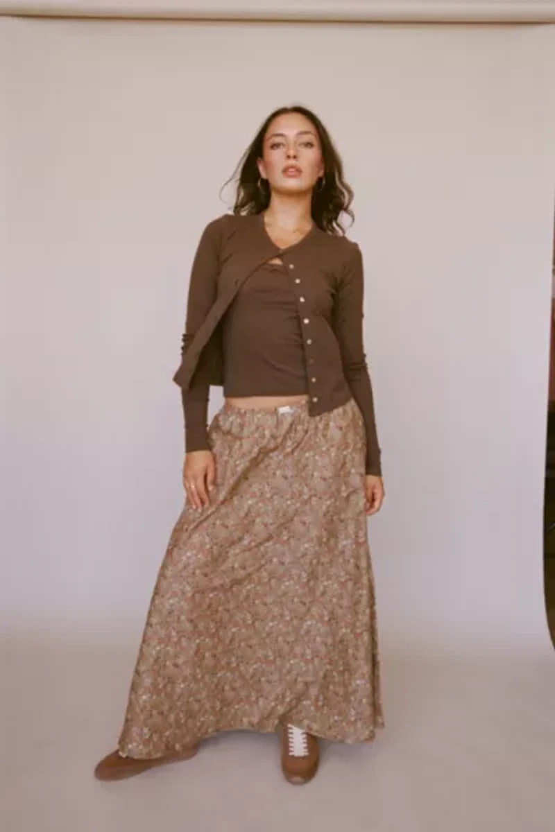 RAT BOI Plaid Dream Maxi Skirt