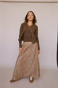 RAT BOI Plaid Dream Maxi Skirt