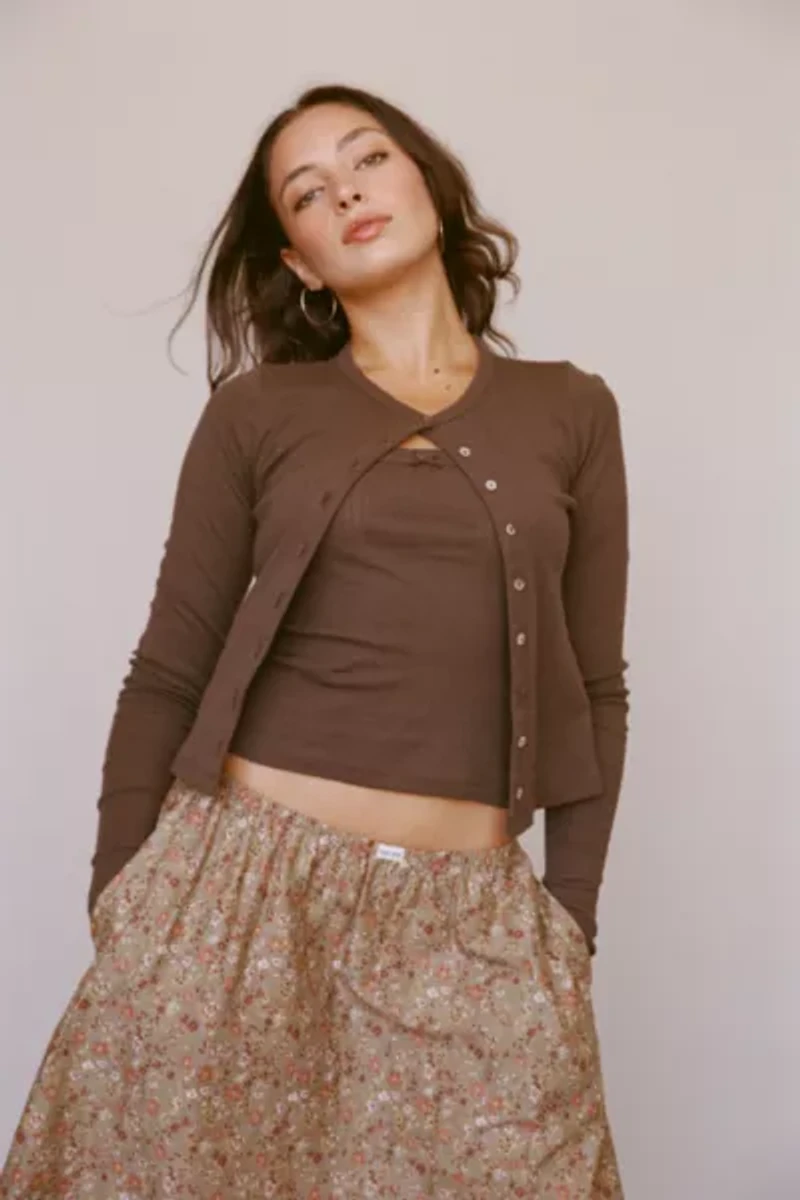 RAT BOI Plaid Dream Maxi Skirt