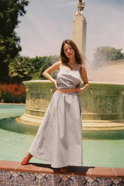 RAT BOI Plaid Dream Maxi Skirt