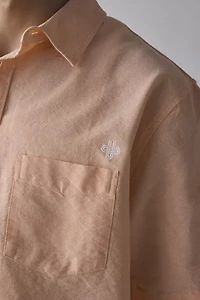 UO Solid Cut off Oxford Shirt