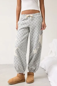 Out From Under Brenda Star Patch Jogger Sweatpant