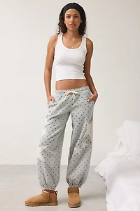 Out From Under Brenda Star Patch Jogger Sweatpant