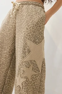 Out From Under Brenda Star Patch Jogger Sweatpant