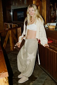 Out From Under Brenda Star Patch Jogger Sweatpant