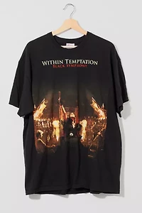 Vintage Y2K Within Temptation Black Symphony Graphic Band T-Shirt
