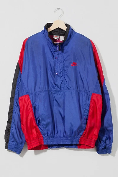 Vintage 1990s Nike Gray Tag Pullover Windbreaker
