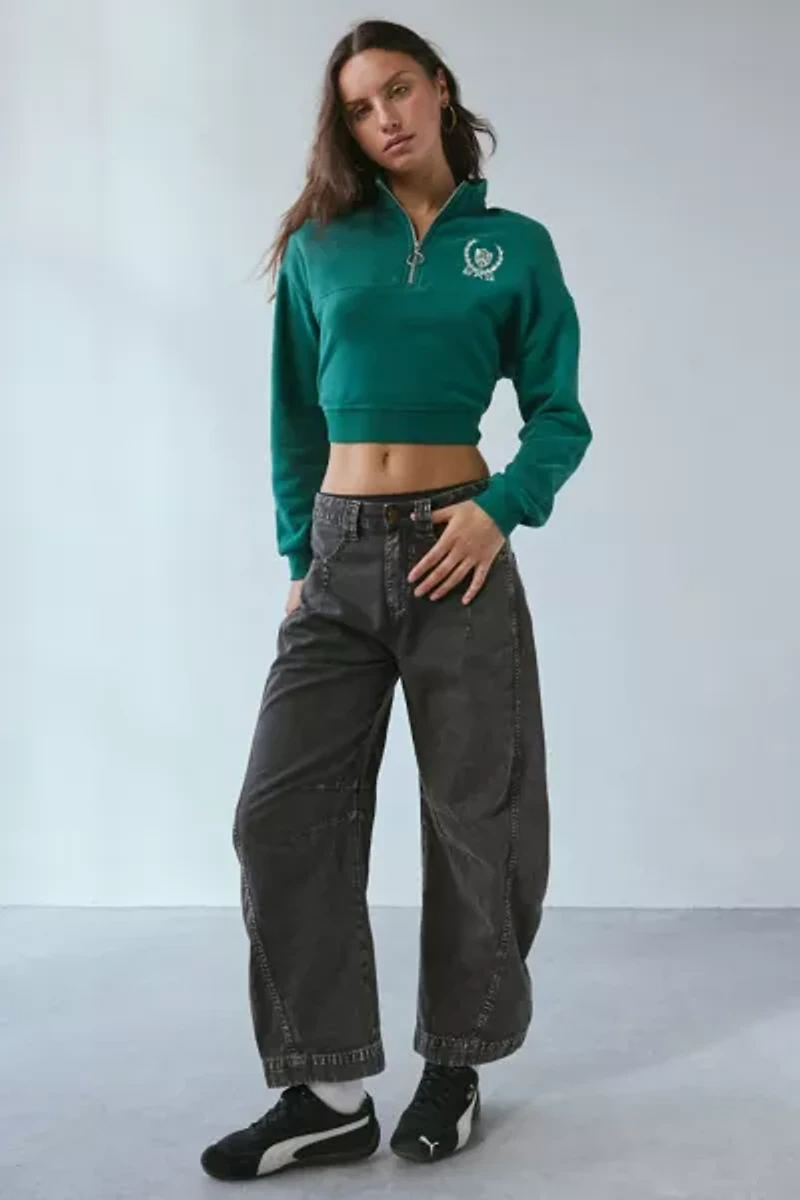 BDG Elise Low-Rise Barrel Leg Pant