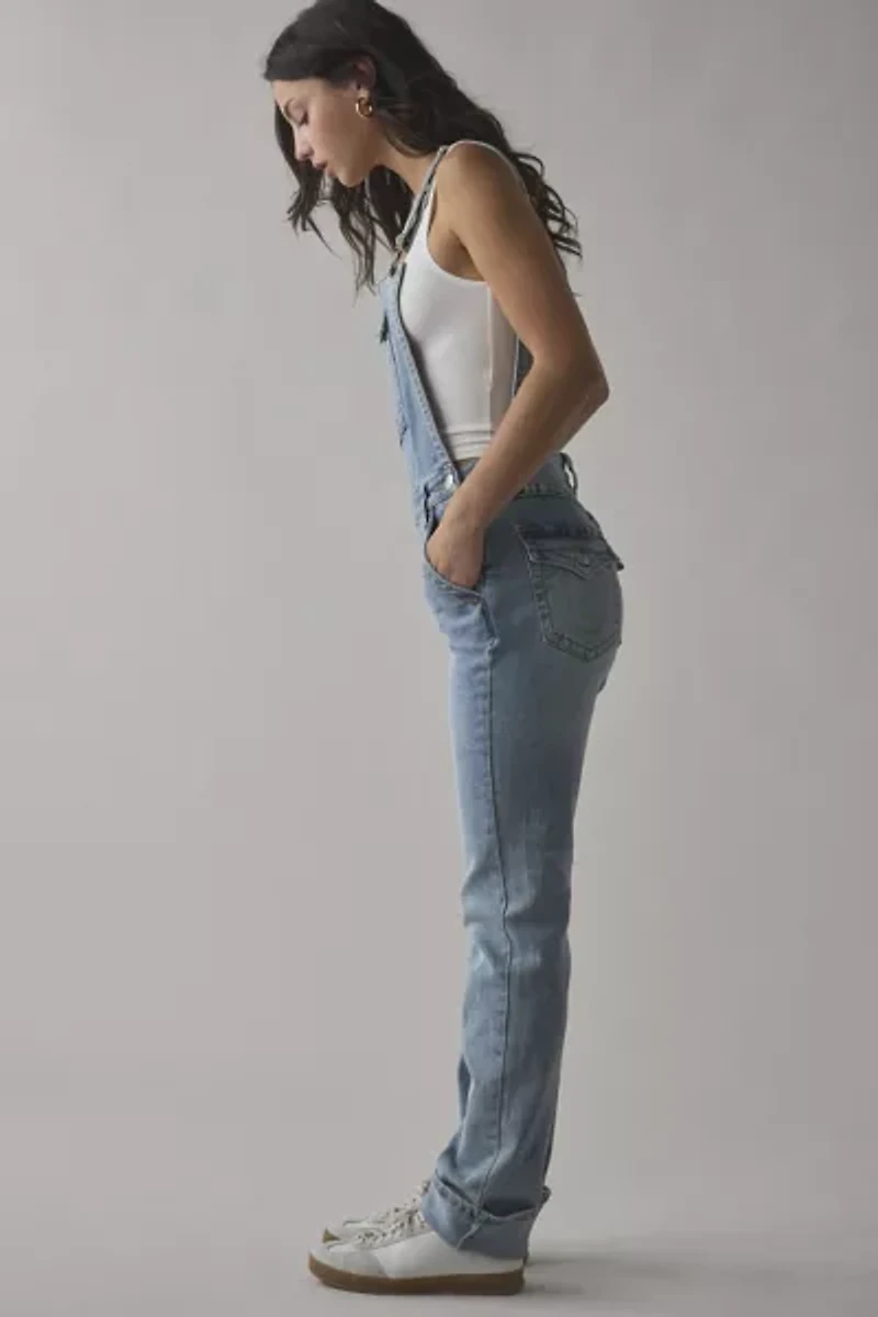 True Religion Big T Flap Straight Leg Overall
