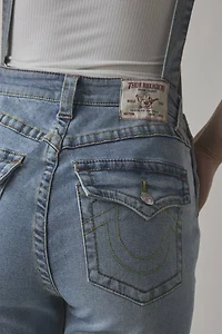 True Religion Big T Flap Straight Leg Overall