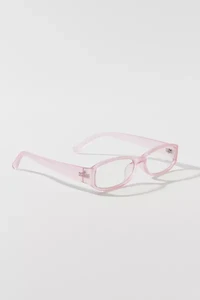 Bella '90s Slim Chunky Frame Blue Light Glasses
