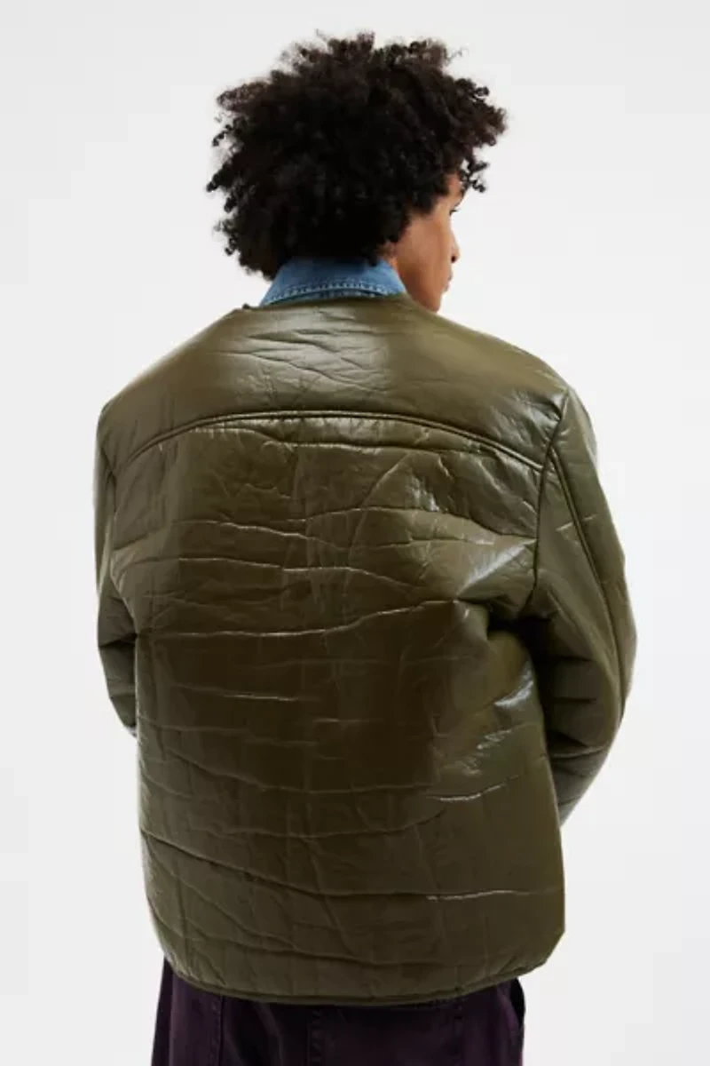 David Catalán Wrinkly Padded Jacket