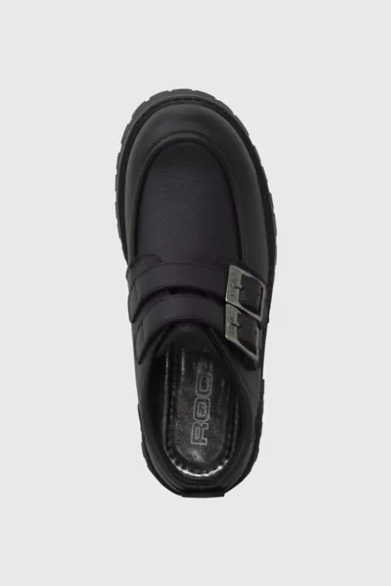 ROC Congo Buckle Leather Platform Oxford