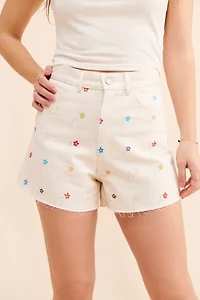 Nuuly Says Gah! Nonna's Wallpaper Cutoff Shorts