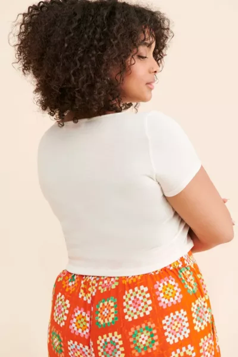 Nuuly Says Gah! Alex Cropped Tee