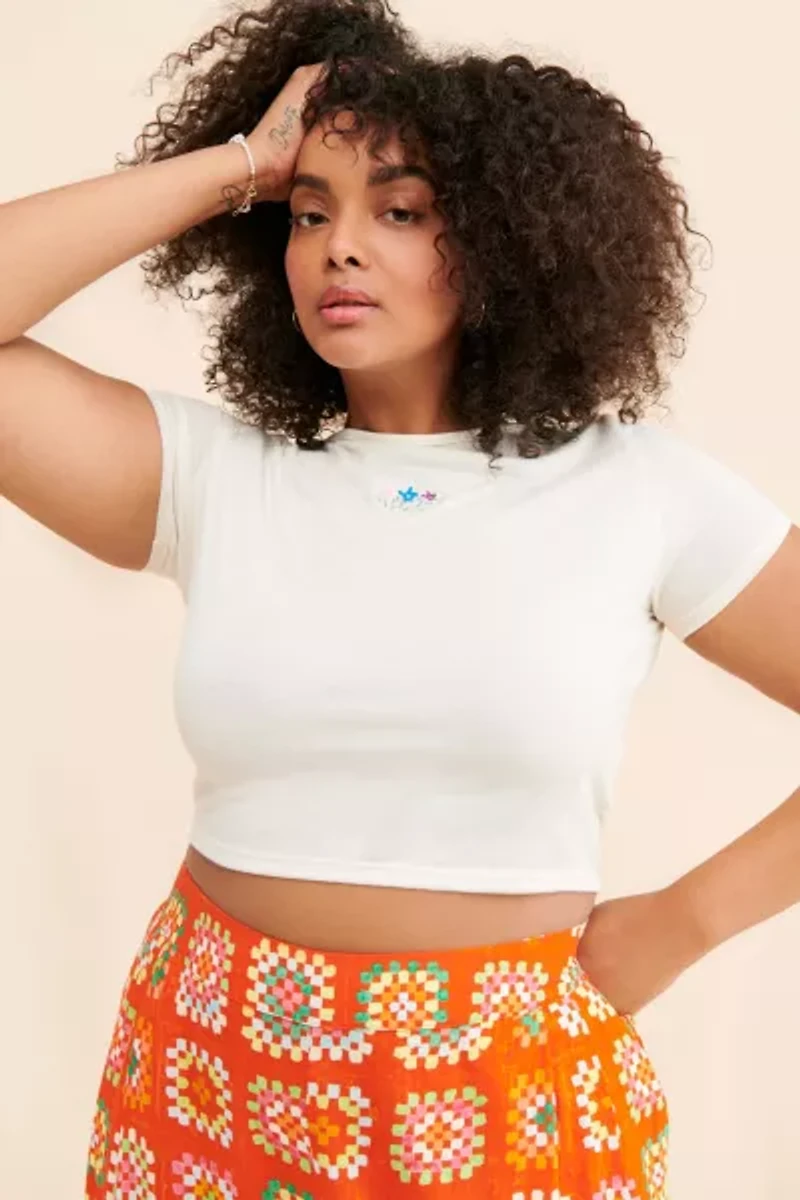 Nuuly Says Gah! Alex Cropped Tee