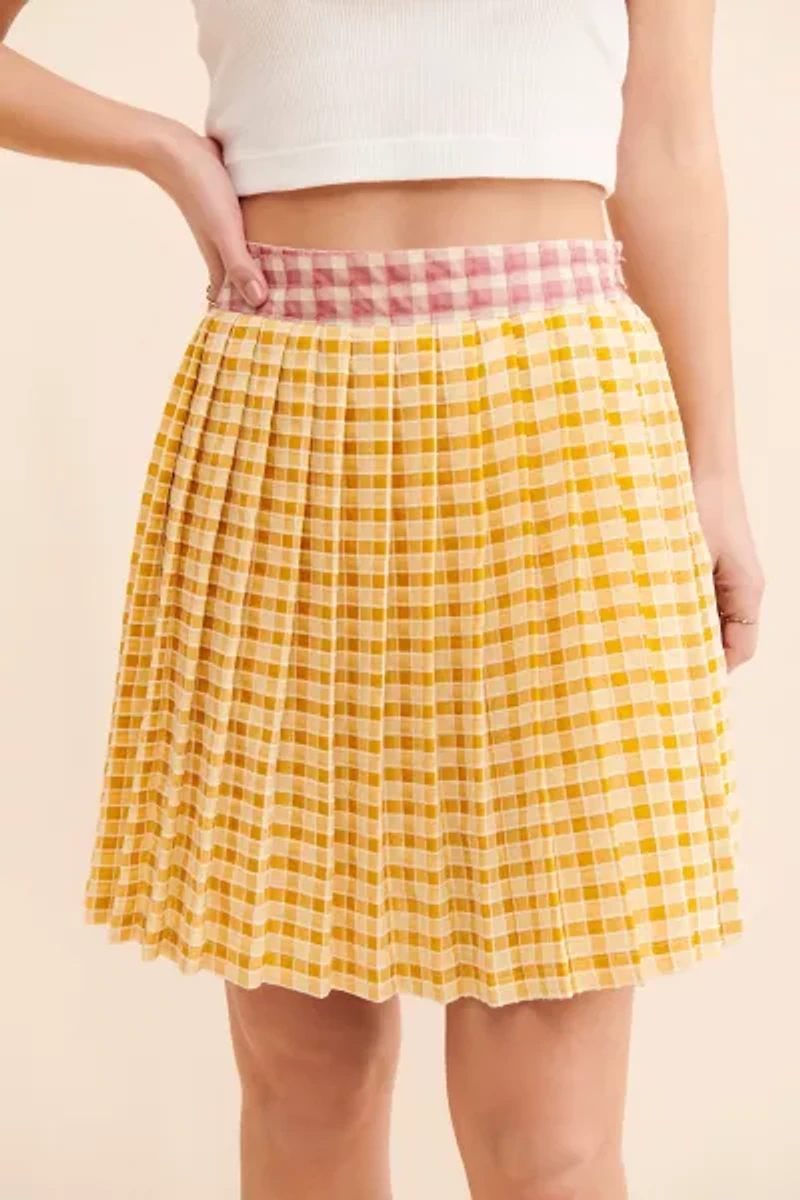 Nuuly Says Gah! Meg Plaid Mini Skirt