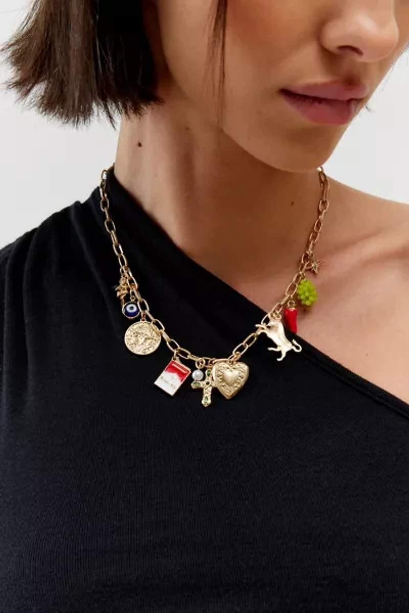 Alegra Charm Necklace
