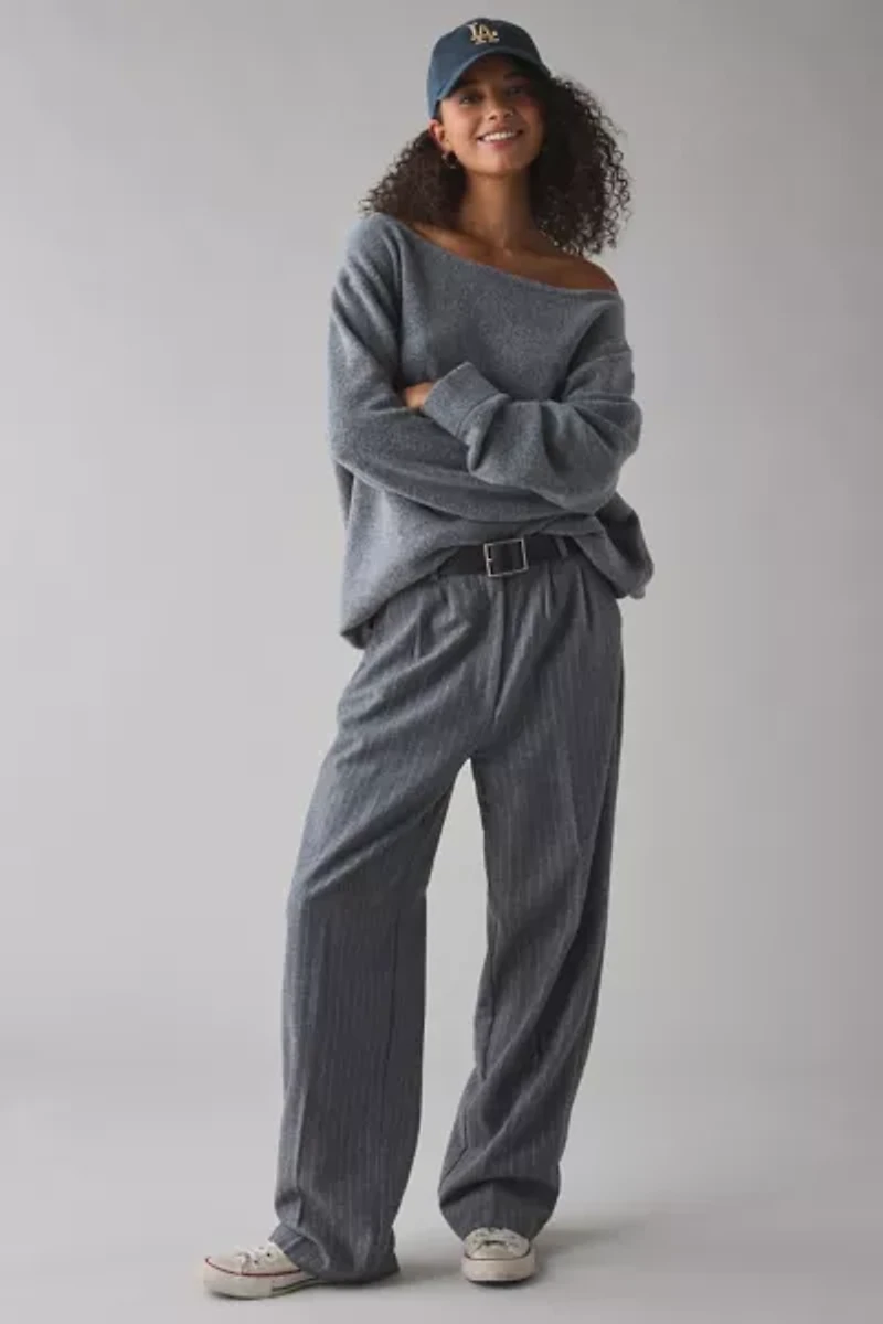 Hosbjerg Pipa Wide Leg Pleated Pant