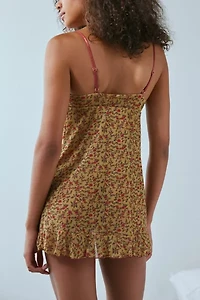 Oh Honey Lori Sheer Floral Slip