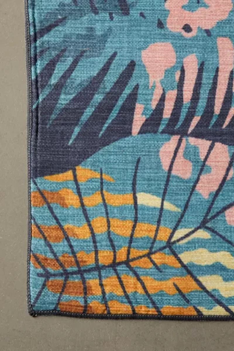 Marianne Floral Washable Rug