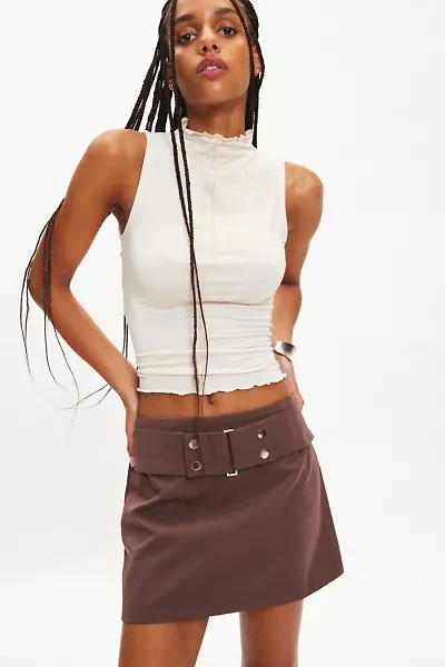 by.DYLN Ren Belted Mini Skirt